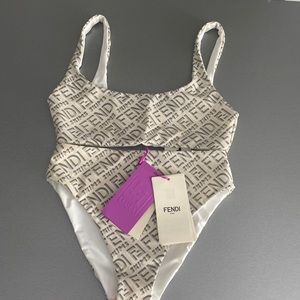 FENDI x SKIMS  two-piece Swimwear